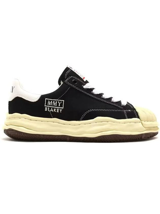 Blakey canvas lowtop sneakers A09FW732 BLACK - MAISON MIHARA YASUHIRO - BALAAN 2