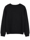 Item Logo Sweatshirt Black - A.P.C. - BALAAN 3