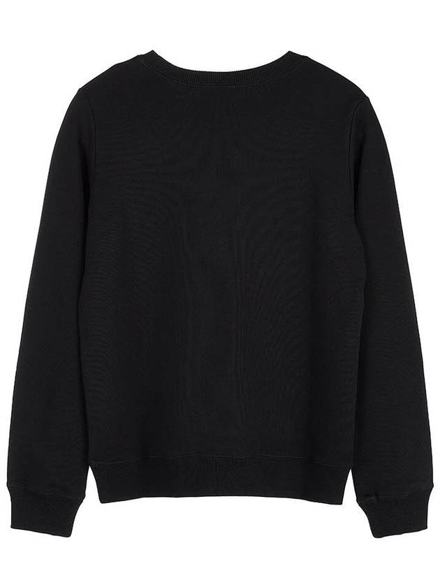 Item Logo Sweatshirt Black - A.P.C. - BALAAN 3