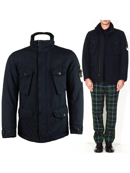 Waffen David TC Zip-Up Jacket Navy - STONE ISLAND - BALAAN 1