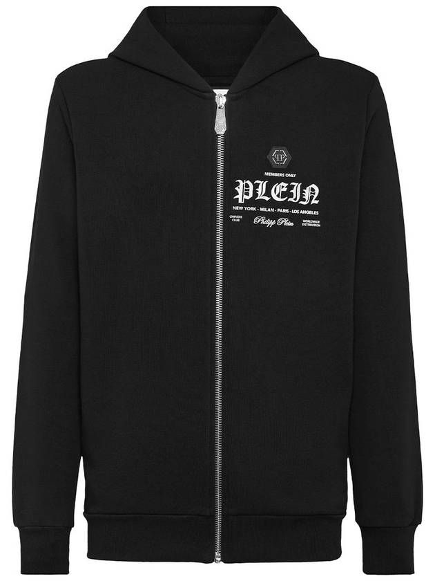 Hooded Sweatshirt SADCMJB3255 PJO002N02 BLACK - PHILIPP PLEIN - BALAAN 2