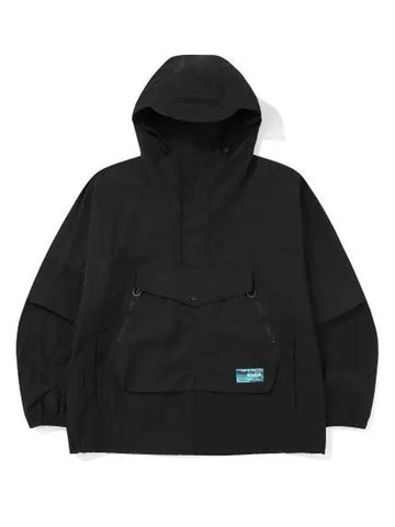 KODAK Finder Hooded Anorak Jacket BLACK - KODO - BALAAN 1