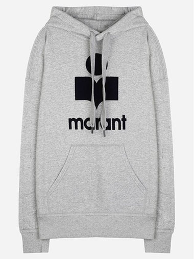 24SS SW0001FA B1M12E GYMD Mansell Hooded Sweatshirt Gray - ISABEL MARANT - BALAAN 1