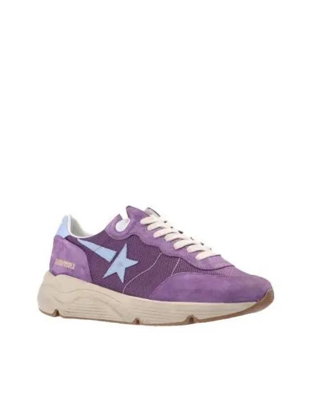 Women's Running Suede Low Top Sneakers Purple - GOLDEN GOOSE - BALAAN 2