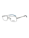 Rectangle Metal Eyeglasses Ruthenium - MONTBLANC - BALAAN 3