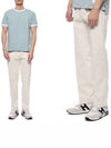 Men's Straight Chino Pants (HTR005_221_150_M_22F) - AMI - BALAAN 2