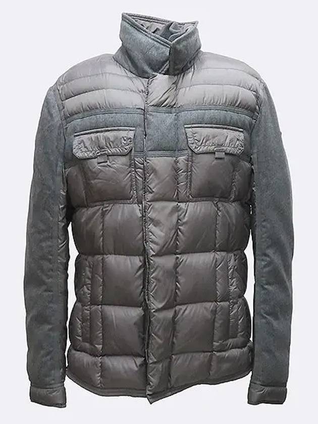 Gray color BLAIS GIUBBOTTO men s padded jacket size 4 - MONCLER - BALAAN 1