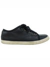 Smith Market used luxury goods black sneakers women s shoes - LANVIN - BALAAN 3