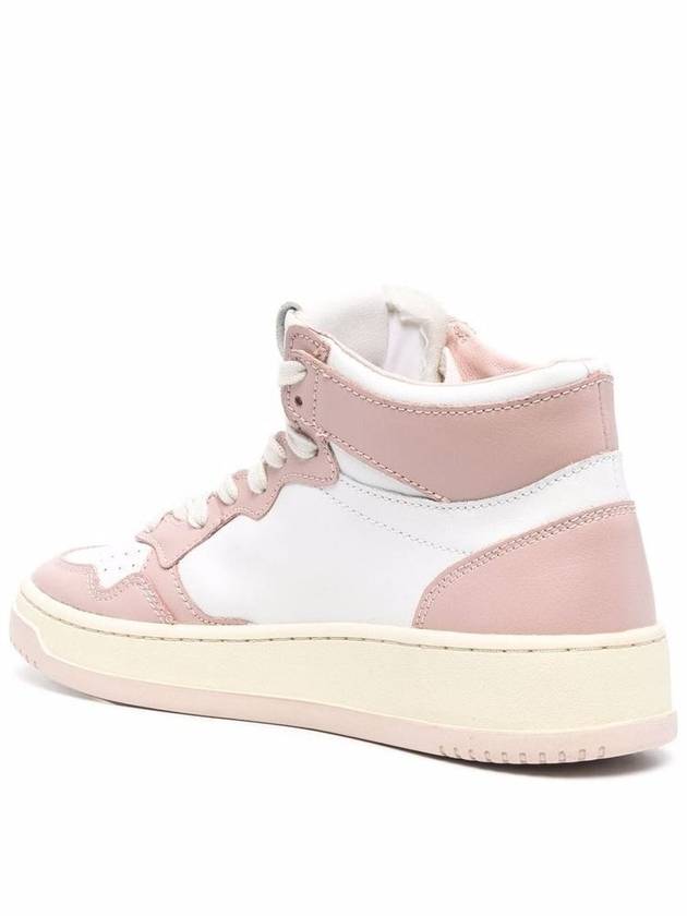 Medalist mid-top sneakers pink white - AUTRY - BALAAN 4