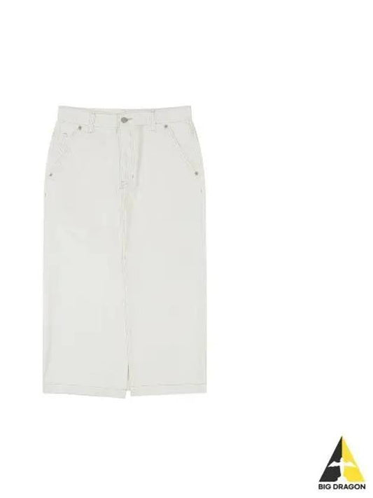 CRS Women s Denim Skirt 9034 Ecru - KANGOL - BALAAN 1