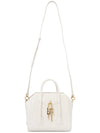 Antigona Lock Mini Cross Bag White - GIVENCHY - BALAAN 8