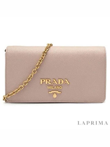 Saffiano leather mini shoulder bag 1BP023 NZV F0NZ2 - PRADA - BALAAN 1