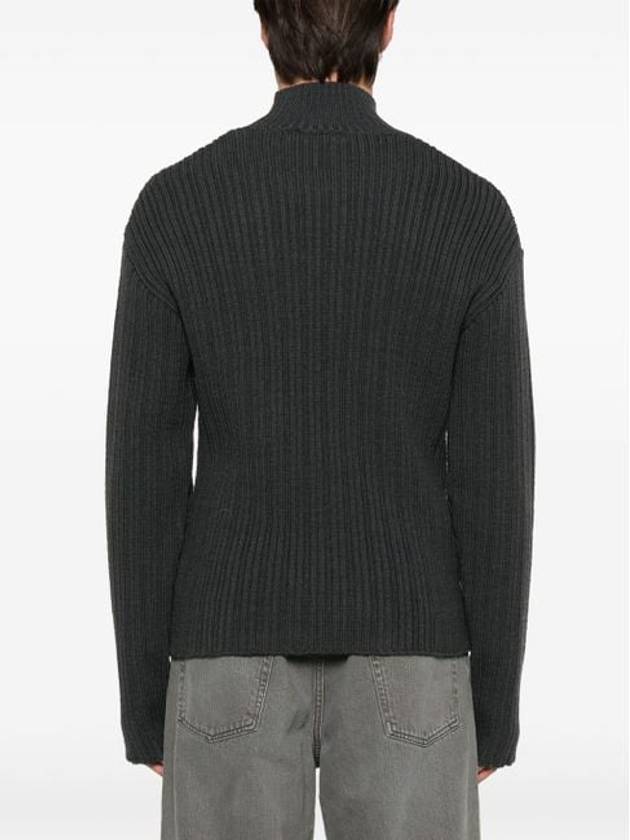 Funnel Neck Knit Top Grey - OUR LEGACY - BALAAN 4