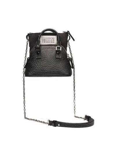 5AC Classic Baby Shoulder Bag Pale Black - MAISON MARGIELA - BALAAN 2