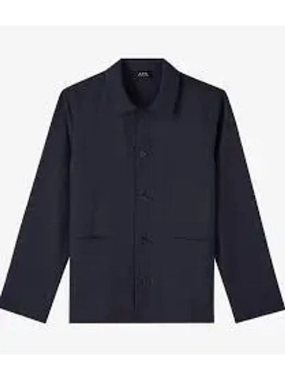 Kerlouan Wool Work Jacket Navy - A.P.C. - BALAAN 2