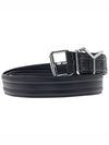 Y Project Wire Y buckle leather belt BELT27S24 BLACK SILVER - Y/PROJECT - BALAAN 3