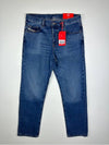 Regular fit mid waist straight jeans A05156 0GYCT denim MENS 32 - DIESEL - BALAAN 1