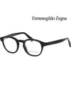 eyewear round glasses black - ERMENEGILDO ZEGNA - BALAAN 8