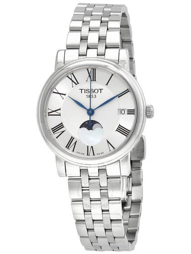 Tissot T-classic Quartz Carson Premium Lady Moonphase Watch T1222231103300 - TISSOT - BALAAN 1