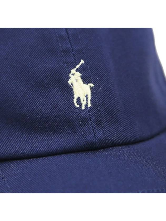 Kids Pony Embroidery Cap Hat Navy 552489 004 - POLO RALPH LAUREN - BALAAN 4