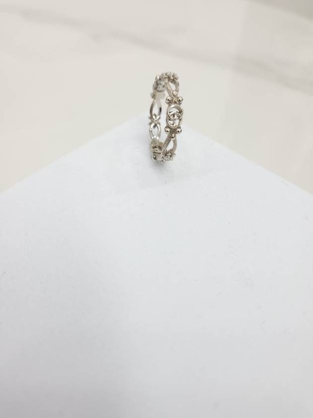 Flora 18k white gold ring No 18 - GUCCI - BALAAN 6