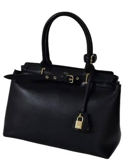 Conti Supple Calfskin Tote Bag Black - CELINE - BALAAN 2