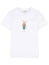 Dressed Fox Print Short Sleeve T-Shirt White - MAISON KITSUNE - BALAAN 2