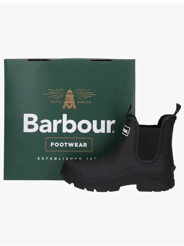 Men's Nimbus Wellington Rain Boots Black - BARBOUR - BALAAN 4