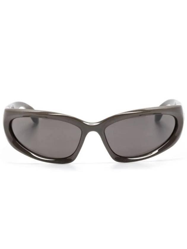 Eyewear BB0157S Oval Frame Sunglasses BB0157S - BALENCIAGA - BALAAN 1