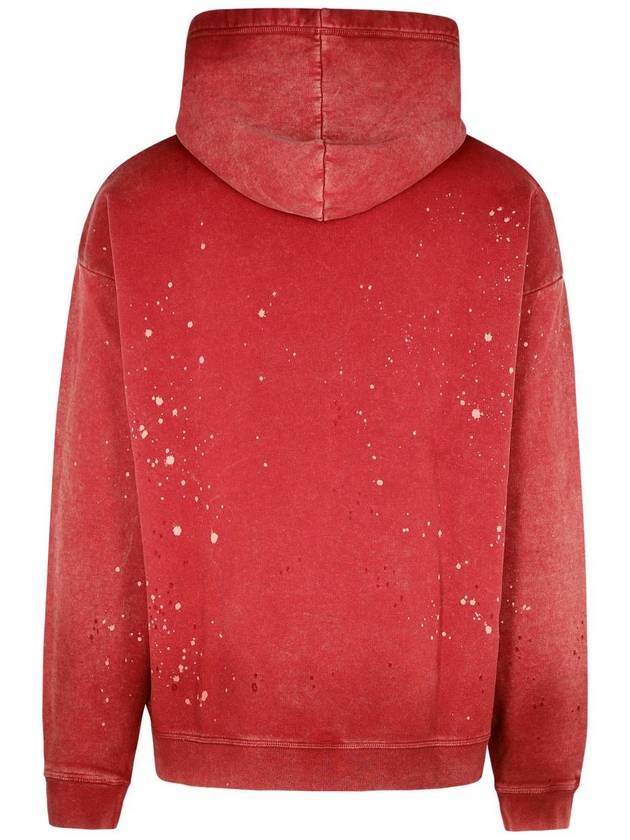 DSQUARED2 Red Cotton Sweatshirt - DSQUARED2 - BALAAN 3