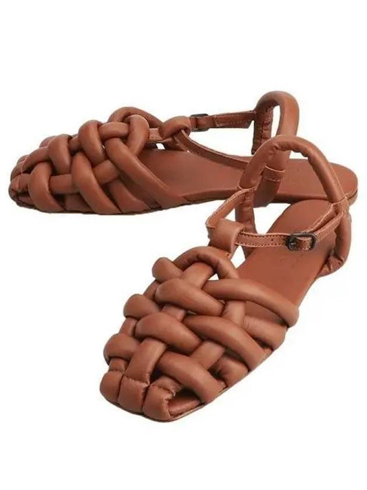 23SS WFS21CABE 002 Women's Cabersa Sandals Cashew Nut 986764 - HEREU - BALAAN 1