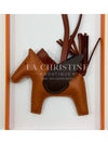 Rodeo Pegase PM Charm Key Holder Gingerbread Sienne Mocha - HERMES - BALAAN 2