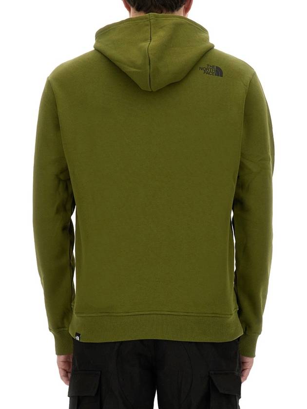 Hooded Sweatshirt NF0A5ICX PIB1 GREEN - THE NORTH FACE - BALAAN 4