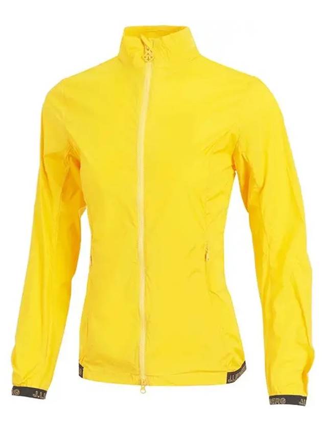 Women's Tenley Zip-Up Jacket Yellow - J.LINDEBERG - BALAAN 3