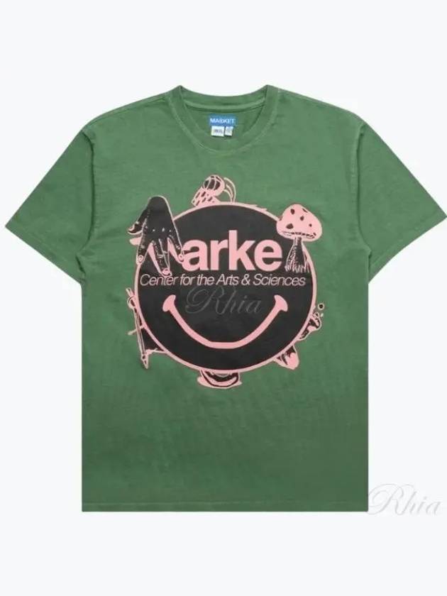 399001364 Sage Smiley Art & Science Tshirt - MARKET - BALAAN 1