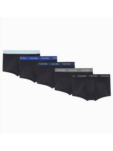 UNDERWEAR Men s Cotton Stretch Low Rise Trunks 5PK NB2734OED0 - CALVIN KLEIN - BALAAN 1