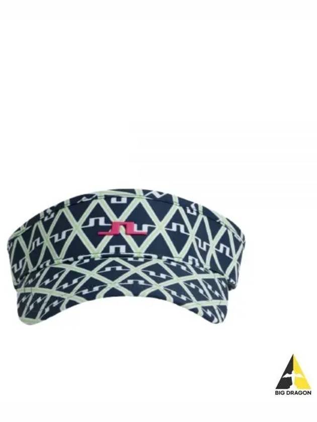 Bonnie Print Visor GWAC09769 O500 Women's Bonnie Print Visor - J.LINDEBERG - BALAAN 2