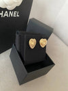 CC logo earrings heart stud earrings gold ABD072 - CHANEL - BALAAN 2