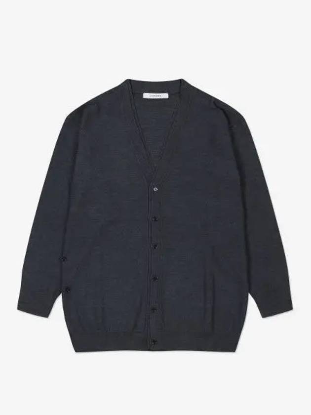 twisted cardigan charcoal - LEMAIRE - BALAAN 1