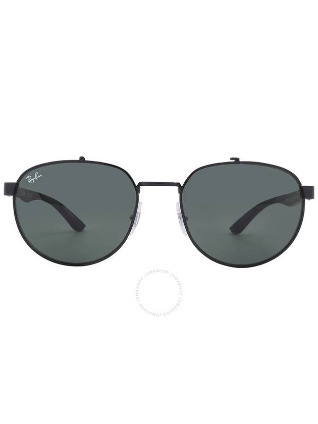 Ray Ban Dark Green Pilot Unisex Sunglasses RB3736 002/71 56 - RAY-BAN - BALAAN 1