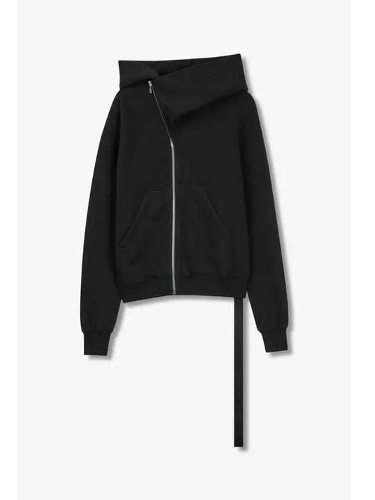 MEN DRKSHDW Easy Cotton Hooded Zip Up Black - RICK OWENS - BALAAN 1