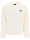 Rider Chest Small Logo Sweatshirt Beige - A.P.C. - BALAAN 1