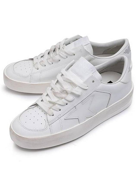 Stardan Leather Low Top Sneakers White - GOLDEN GOOSE - BALAAN 2