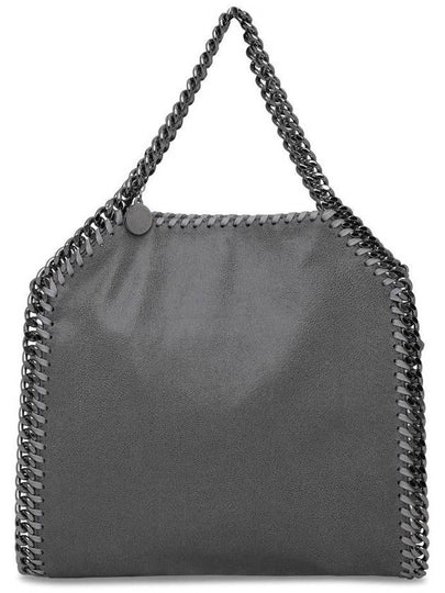 silver Falabella mini tote bag light gray - STELLA MCCARTNEY - BALAAN 2