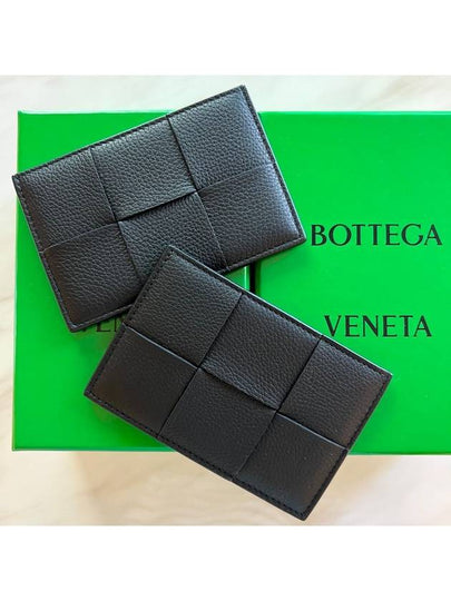 Intrecciato Maxi Card Wallet Black - BOTTEGA VENETA - BALAAN 2