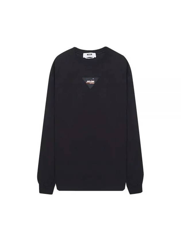 International Logo Long Sleeve T-Shirt Black - MSGM - BALAAN 1