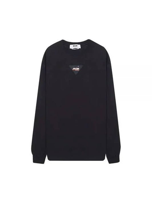 International Logo Long Sleeve T-Shirt Black - MSGM - BALAAN 1