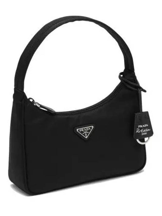 Re-Edition 2000 Re-Nylon Mini Shoulder Bag Black - PRADA - BALAAN 2