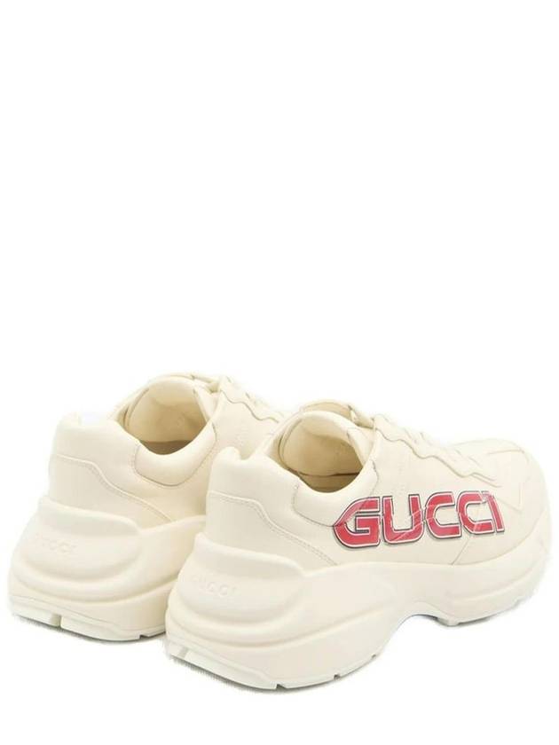 Rhyton Low Top Sneakers Ivory - GUCCI - BALAAN 3