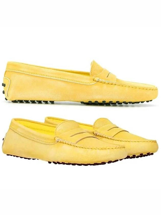 Gomino Mokashino Driving Shoes Yellow - TOD'S - BALAAN 2